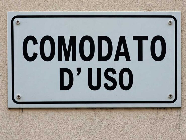 Comodato  D’Uso Gratuito